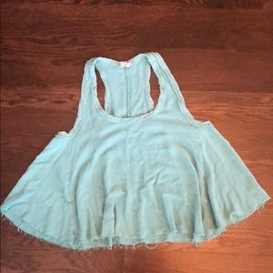turquoise tang top